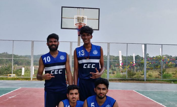 Won 2 prize in 3's basketball conducted at Providence College of Engineering